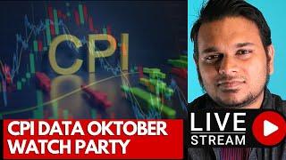 [LIVE]   CPI Watch Party...Adakah CPI bulan Oktober ini akan turun bawah dari 8.1% !!!