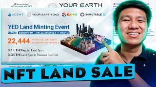 YOUR EARTH DAO - METAWEB NFT LAND SALE | CASHBACK AND FREE MOVE TO EARN NFT (TAGALOG)