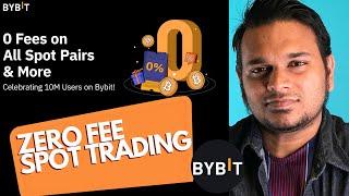 BYBIT- Zero Fee trading di spot market | $10 bonus copytrade