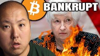 YELLEN WARNING ABOUT USA GOING BANKRUPT...
