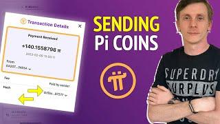 Pi Network - How to Send Pi Coins