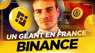 Binance devient PSAN et annonce 100M€ d'investissements en FRANCE