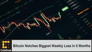 Bitcoin Notches Biggest Weekly Loss in 5 Months