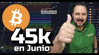 Bitcoin  45k en Junio? + CriptoNoticias !!