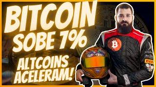 BITCOIN & ETHEREUM SOBEM ENQUANTO EUA "EXPULS4" EMPRESAS CRIPTO