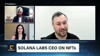 Solana Labs CEO on Saga Smartphone Launch, NFT Outlook