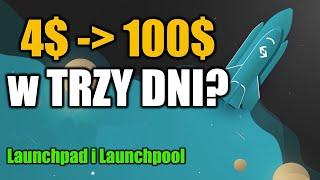 Jak ZAMIENIĆ 4$ na 100$ w TRZY dni? Launchpad i Launchpool Bitget.