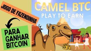Jogo de Fazendinha FREE Camel BTC  Ganhe Satoshis de Bitcoin Jogando