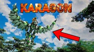 Our First Flying Robo! - Karagon (Survival Robot Riding FPS)