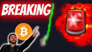 RED ALARMS FIRING AS BITCOIN FLASHES *MOTHER OF ALL* GIGA SIGNAL!!!
