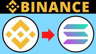 How To Convert BNB To Solana (SOL) on Binance