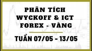 Phân Tích VÀNG-FOREX-BITCOIN Tuần 07-13/05 Theo Phương Pháp WYCKOFF & ICT | TraderViet