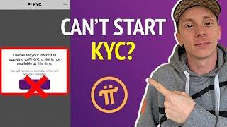 Pi Network - Why You May Be Unable to Start KYC Application & What to Do About It
