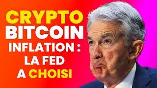 CRYPTO - BITCOIN le PUMP FRÉNÉTIQUE - INFLATION la FED TODAY
