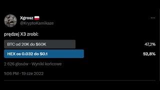 Co w hossie zrobi 10X?  HEX czy BItcoin ?