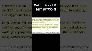 Ist Bitcoin in Gefahr? #bitcoin #crypto #shorts