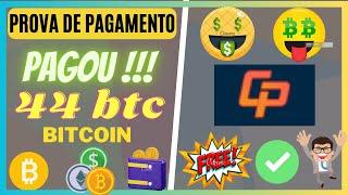 PAGOU! Coinpayz 44 btc(bitcoin) pagamento direto na carteira ganh btc gratis