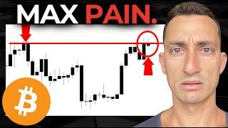 This Will Spell Max PAIN For Crypto Traders IF This Major Bitcoin Signal Fails Here