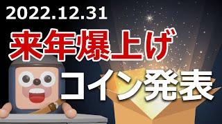 2023年に爆上げする今年最高の暗号資産を発表します。