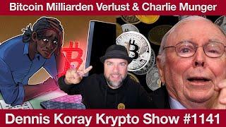 #1141 Bitcoin Milliardenverlust MicroStrategy & Charlie Munger fordert Krypto Verbot