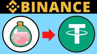 How To Convert SLP To USDT on Binance