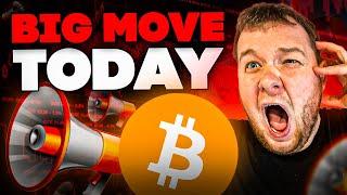 BITCOIN!!!!! IT'S HAPPENING TODAY!!!!!!!