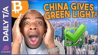 CHINA GIVES CRYPTO GREEN LIGHT!!!!!!!