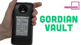 Gordian Vault - аппаратный модуль безопасности для ваших криптовалют. Защита от вирусов и хакеров