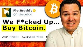 WTF Did Bitcoin Just do? [Hint US Bank Collapse… Again]