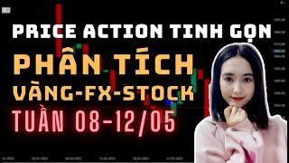 Phân Tích VÀNG-FOREX-STOCK Tuần 08-12/05 Theo Phương Pháp Price Action Tinh Gọn | TraderViet