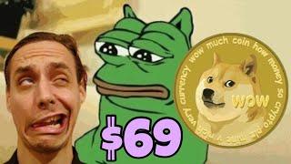 Pepe Creator SENDING Dogecoin TO $69 ️
