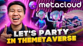 META CLOUD - SOCIAL METAVERSE | PARTY GAMES EVENTS | UPCOMING NFT SALE AND ICO (TAGALOG)