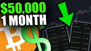 SECRET STRATEGY TO MAKE $50,000 BITCOIN IN ONE MONTH ...Starting my NEW strategy NOW...