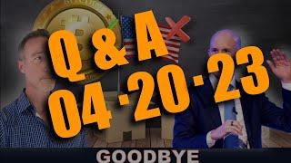 Q&A (AFTER LIVE STREAM) - COINBASE LEAVING AMERICA. ENTIRE WORLD LEAVES U.S. BEHIND (GOODBYE).