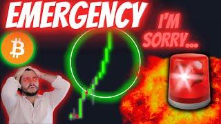 EMERGENCY BITCOIN ALERT: I'M *COMPLETELY SHOCKED* THAT THIS IS ACTUALLY REAL... [I'M SORRY]