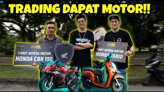 BARU BELAJAR TRADING MALAH DAPAT MOTOR 50 JUTA!!