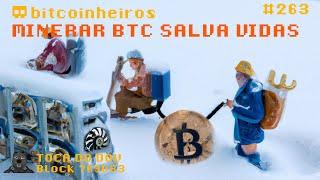 A mineração de Bitcoin salva vidas