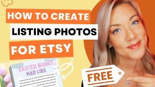 How to Make Listing Photos on Etsy Using Canva for Digital Printables (FREE!)