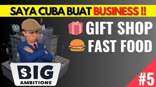 Cubaan Aku Keluar Matrix - Jom Buat Business Sendiri - Episode 5 - Big Ambitions MY Gameplay