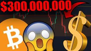 $300 MILLION BITCOIN REKT... Massive whales are taking action NOW
