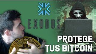 Cómo proteger tus Bitcoin en una billetera digital [ Exodus Wallet - seguridad criptomonedas ]