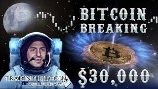 Bitcoin holding $30k Real Nice!!!