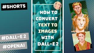How to Convert TEXT to IMAGE with DALL-E 2 | AI Art Tutorial for Beginners #shorts