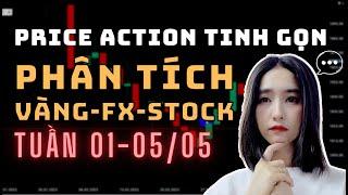 Phân Tích VÀNG-FOREX-STOCK Tuần 01-05/05 Theo Phương Pháp Price Action Tinh Gọn | TraderViet