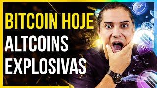 BITCOIN HOJE - ALTCOINS EXPLOSIVAS EP:489