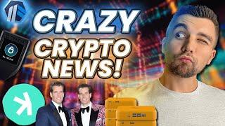 Latest Breaking Crazy Cryptocurrency News