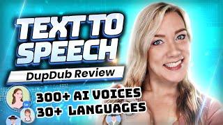 Text to Speech and Audio to Text: DupDub is a One-Stop Shop for Your Video Needs and AI Voices!