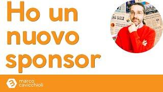 Ho un nuovo sponsor