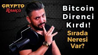 #Bitcoin Analiz - Bitcoin Direnci Kirdi! Sirada Neresi Var? Btc Teknik Analiz Forex