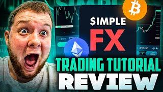 SimpleFX Beginners Trading Tutorial Review | Trade Bitcoin, Tesla & More!!!
